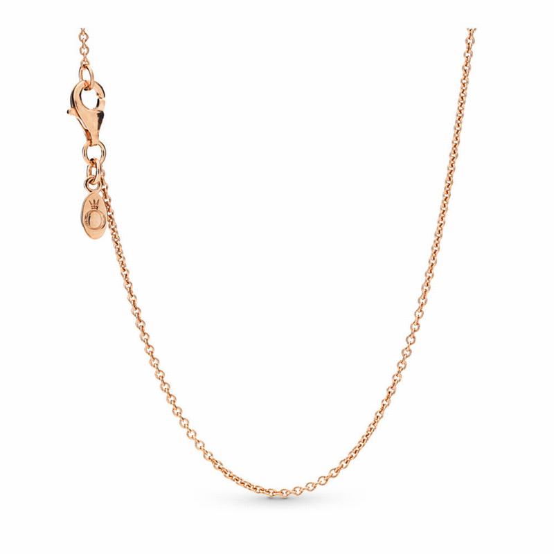 Pandora Australia Classic Cable Chain Necklace - Pandora Rose™ | IWSDYF730